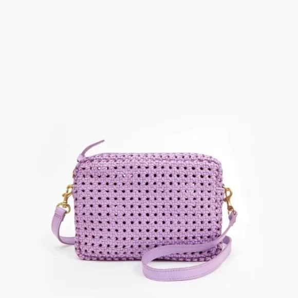 Clare V • MIDI Sac in Lilac Rattan NWT - Picture 3 of 6